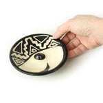 701-80 - Incense Burner - Peruvian Ceramic Incense Burner for Stick Incense - 4.75" Prabhuji's Gifts wholesale and retail - Mystic Journey Path