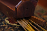 Prabhuji Incense Burner - Wooden Box with Storage - Elephant - Mystic Journey Path