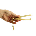 Prabhuji Brass Charcoal Tongs 5.5"- Mystic Journey Path