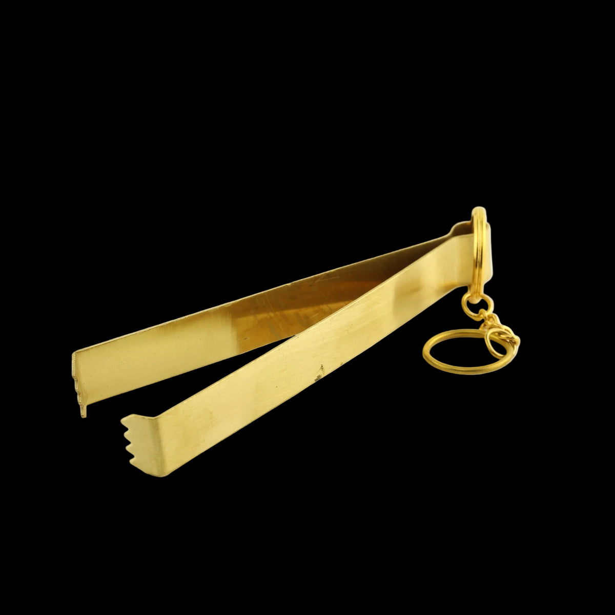 Prabhuji Brass Charcoal Tongs 5.5"- Mystic Journey Path