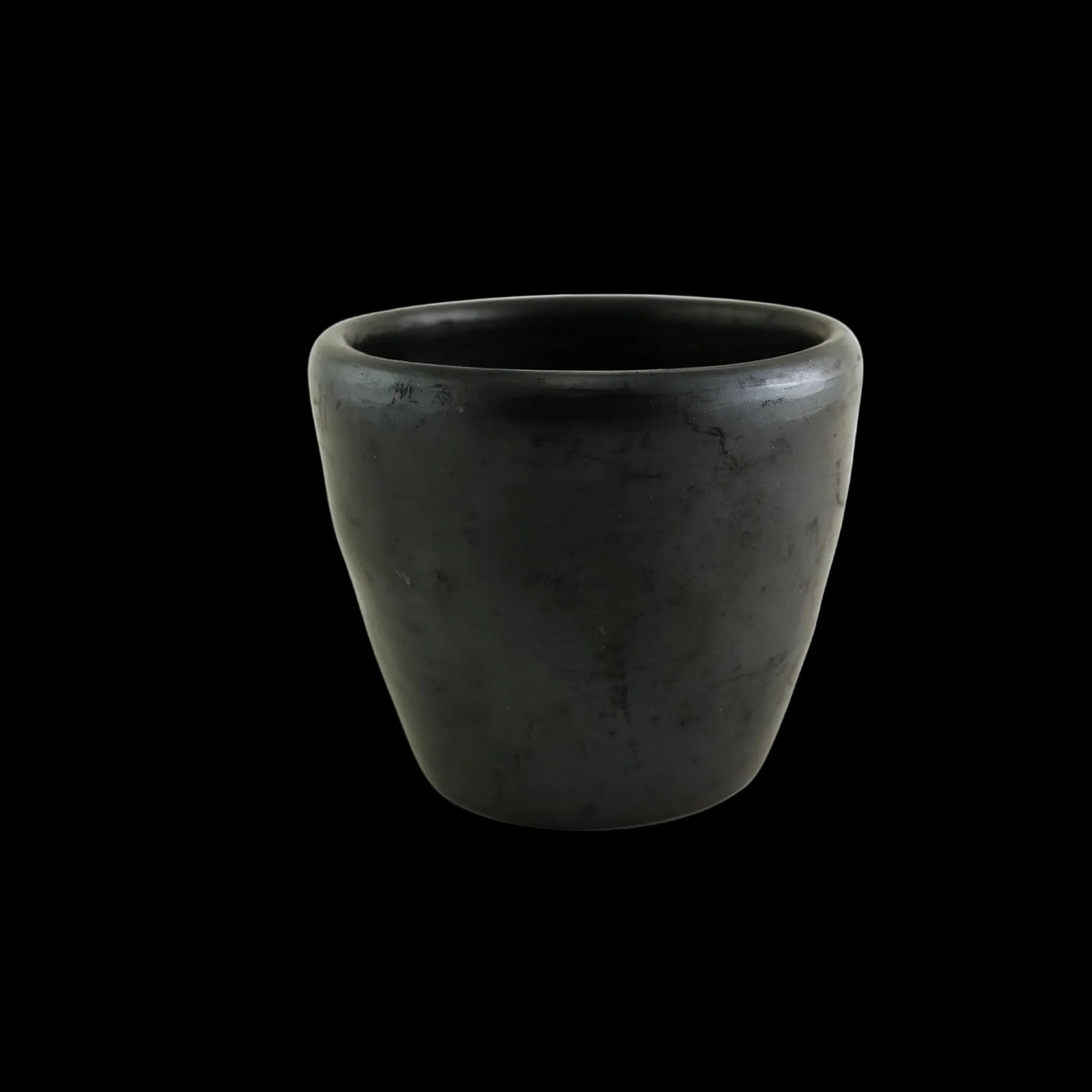 Prabhuji Incense Burner - Hand-made La Chamba Clay Smudging Bowl - Large H2.75in x D4in  - Mystic Journey Path