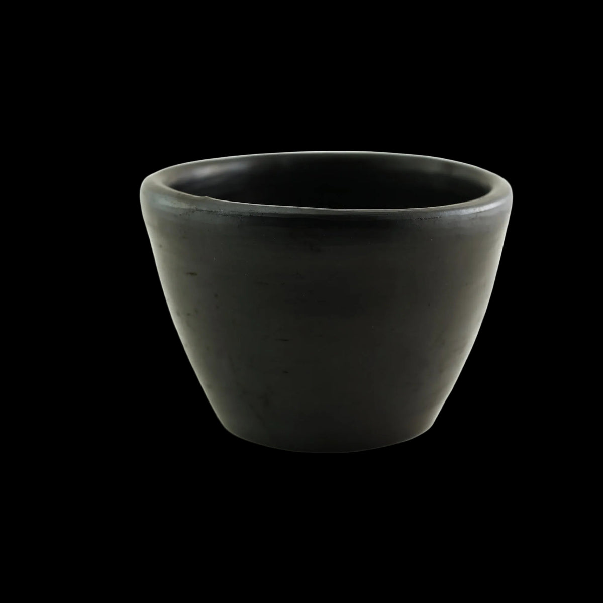 Prabhuji Incense Burner - Hand-made La Chamba Clay Smudging Bowl - Large H2.75in x D4in  - Mystic Journey Path