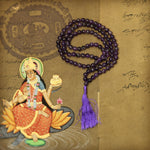 Prabhuji Prayer Mala Beads - Amethyst - 108 Prayer Beads  - Mystic Journey Path