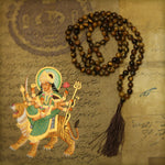 Prabhuji Prayer Mala Beads - Tiger Eye - 108 Prayer Beads  - Mystic Journey Path
