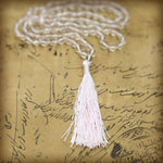 Prabhuji Prayer Mala Beads - Clear Crystal Quartz - 108 Prayer Beads  - Mystic Journey Path