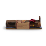 Prabhuji Incense Gift Set - Bamboo Burner + 3 Meditation Incense Stick & Greeting - Thinking of you -Mystic Journey Path