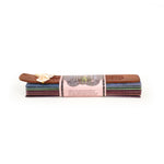 Prabhuji's Gifts - Incense Gift Set - Flat Burner + 7 Harmony Incense Stick & Greeting May Love, Light, Peace & Wisdom be Yours Always  - Mystic Journey Path