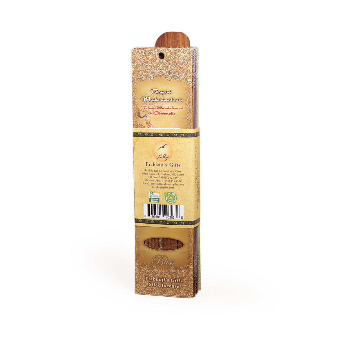 Prabhuji's Gifts - Incense Gift Set - Flat Burner + 7 Harmony Incense Stick & greeting Thank You for Being a Friend  - Mystic Journey Path  - Mystic Journey Path