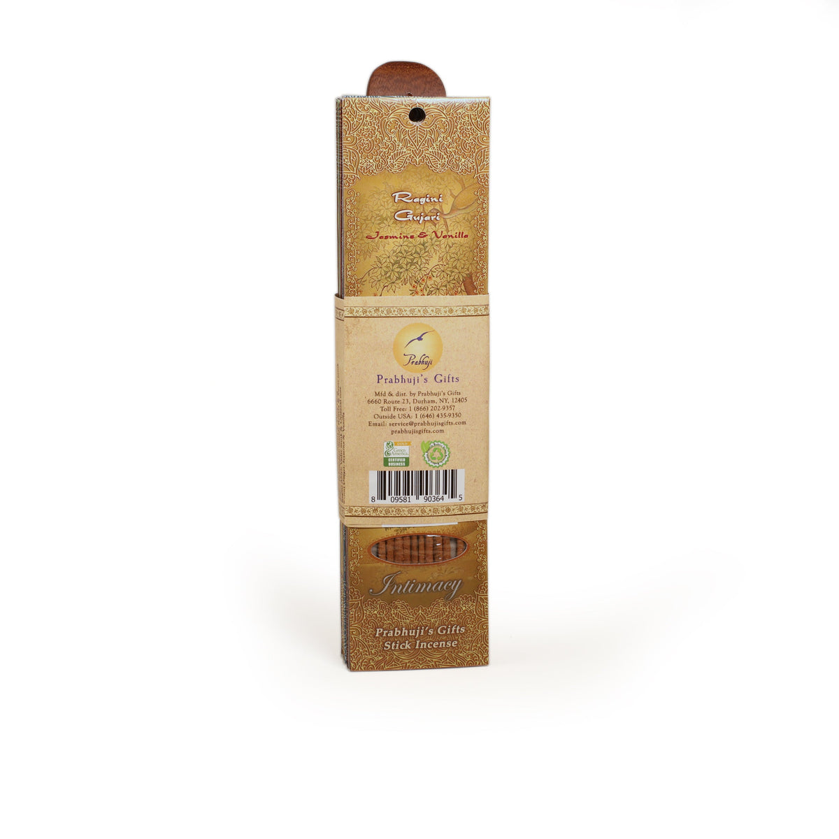 Prabhuji's Gifts - Incense Gift Set - Flat Burner + 7 Harmony Incense Stick & greeting A Precious Reminder that You are Loved  - Mystic Journey Path