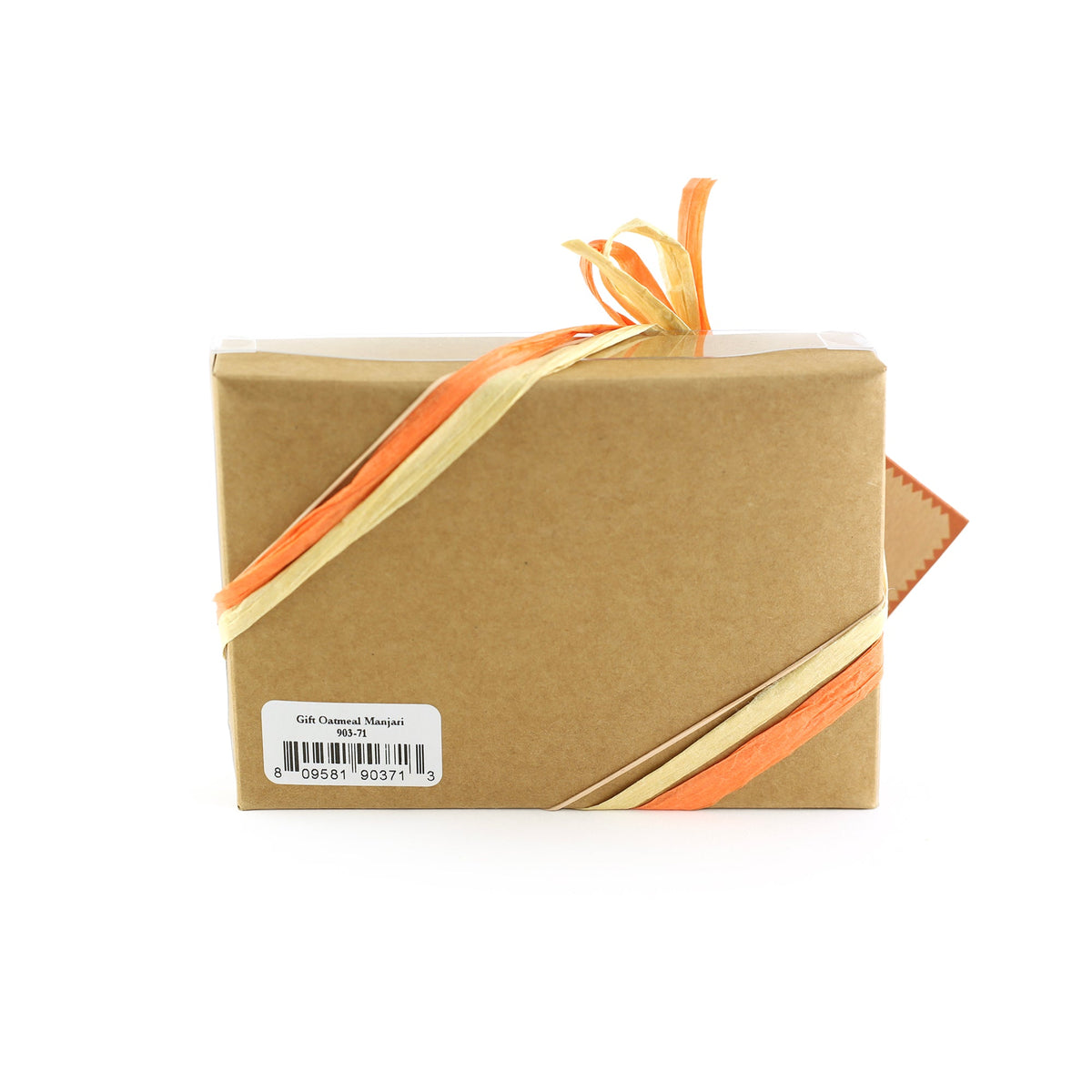 Gift Set - Saucha Bar Soap 'Calming Oatmeal' and Attar Perfume Oil 'Manjari' - with Greeting 'Your kindness is appreciated' - Mystic Journey Path