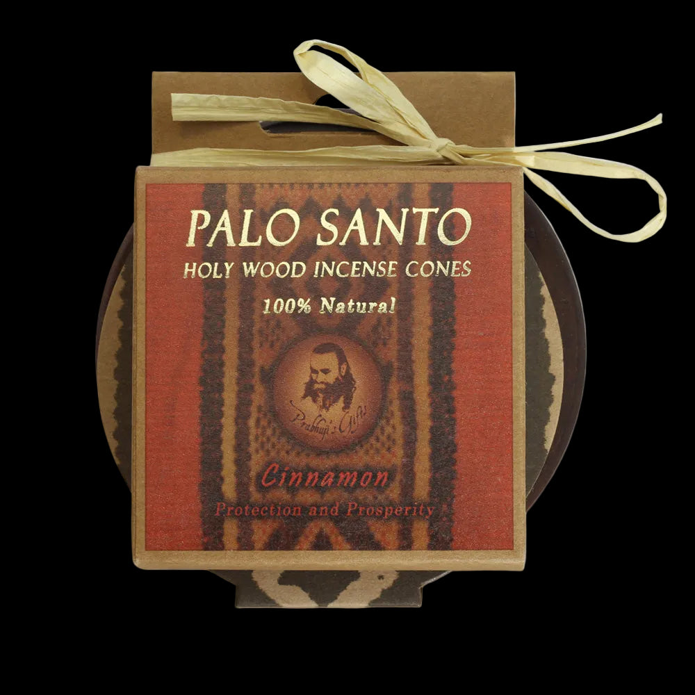 Kit - Palo Santo Cinnamon Cones with Burner - Wholesale and Retail Prabhuji's Gifts   - Mystic Journey Path