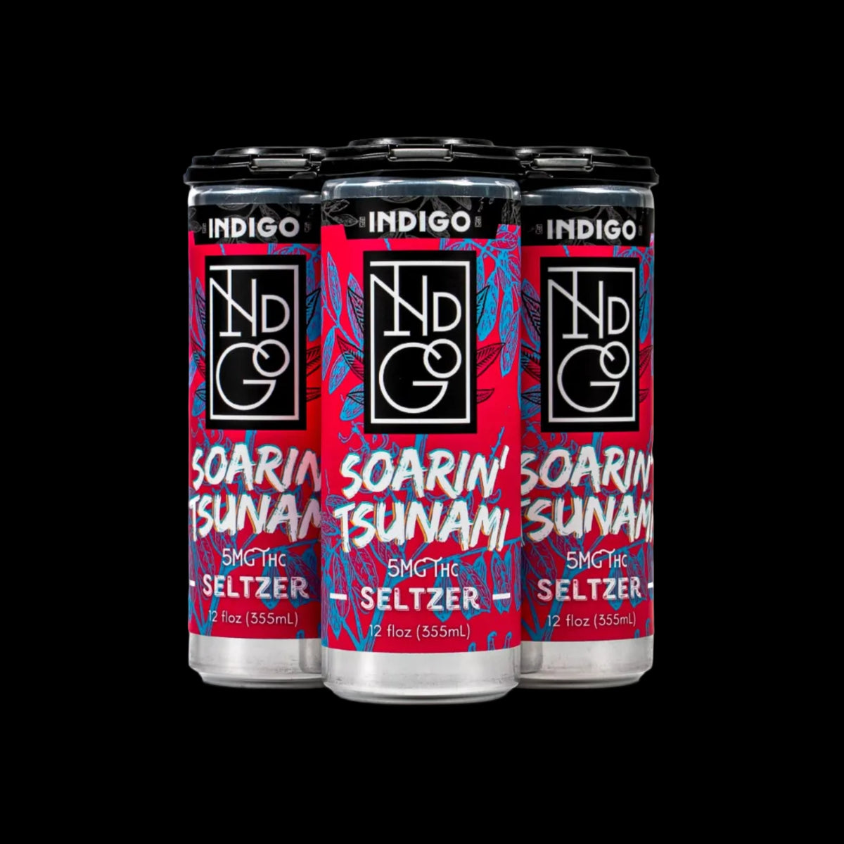 Indigo Seltzer Soarin Tsunami  5mg - Case of 24 - Mystic Journey Path