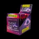 BakPak Event Horizon THCP gummies Strawberries n Cream - (40mg/Gummy) Box of 10 - Mystic Journey Path