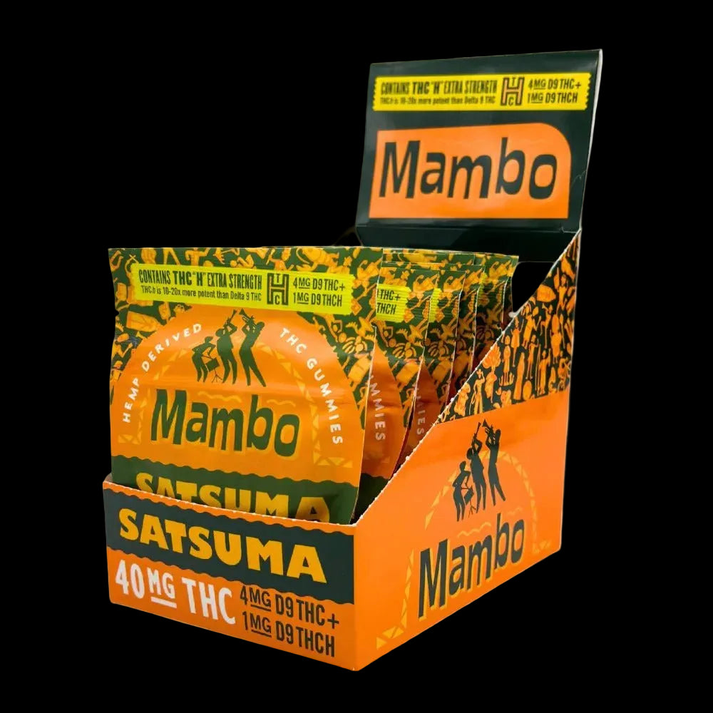 BakPak Mambo Satsuma D9/THCH - 40mg Box of 10 - Mystic Journey Path