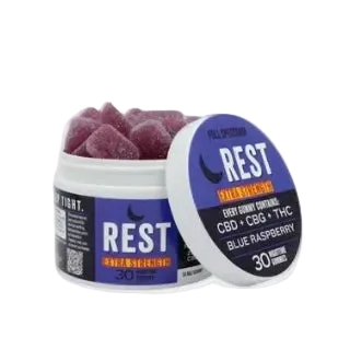 BakPak Rest Gummies Extra Strength CBD+CBG+THC mg/Gummy 30 CT. - Mystic Journey Path