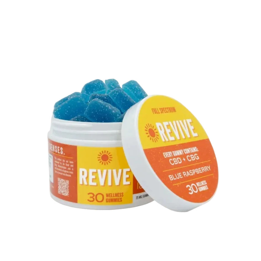 BakPak Revive Gummies CBD+CBG 30ct. (25mg/Gummy) - Mystic Journey Path
