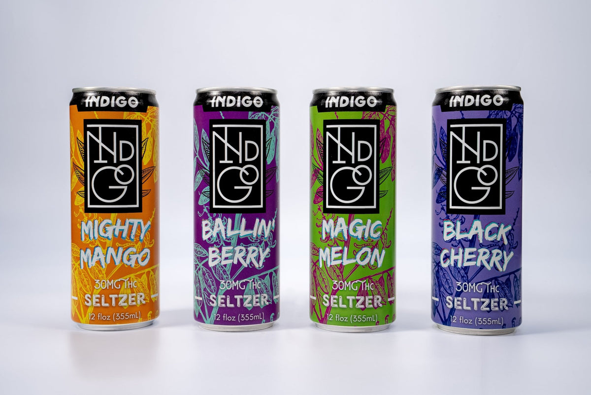 Ballin Berry 30mg D9 Seltzer - Pack of 4 - Mystic Journey Path
