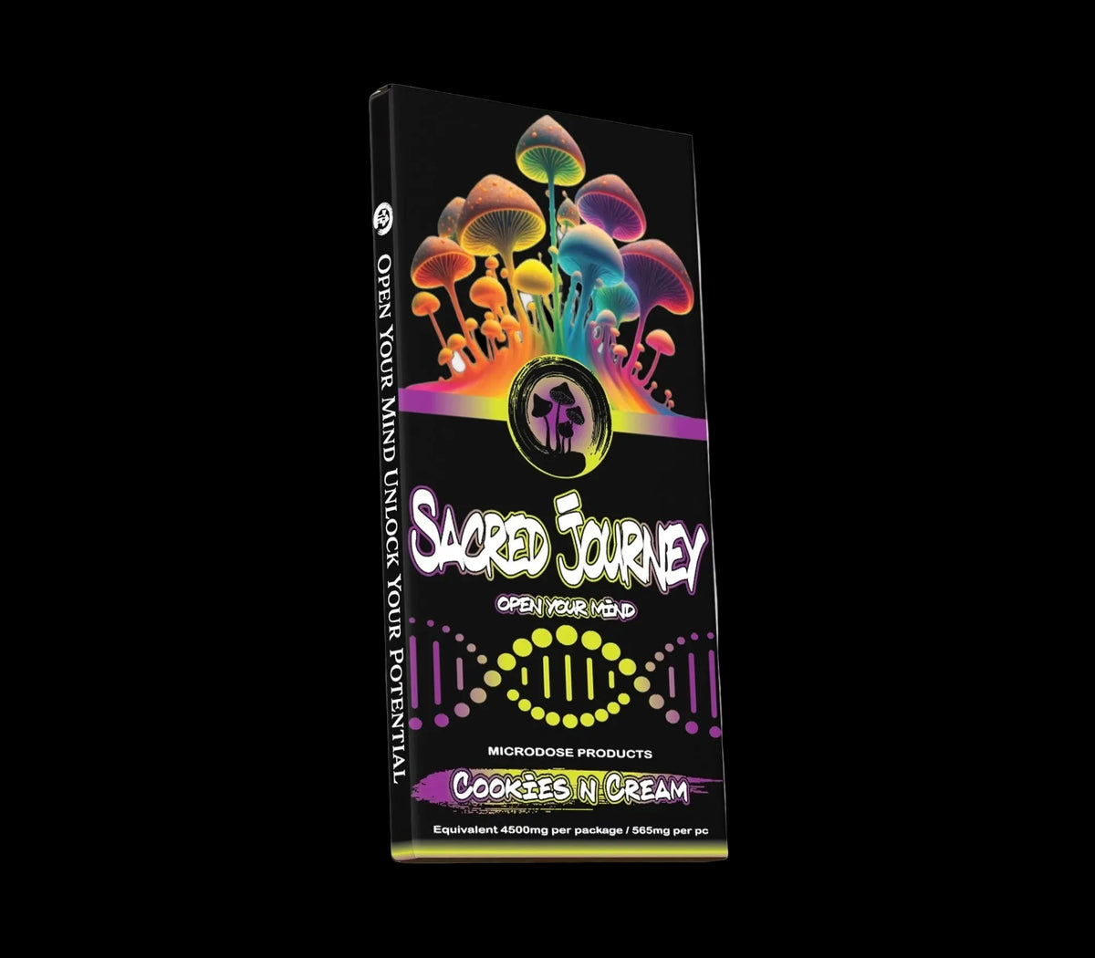 Chocolate Bar – Cookies & Cream (Box of 6) - Mystic Journey Path