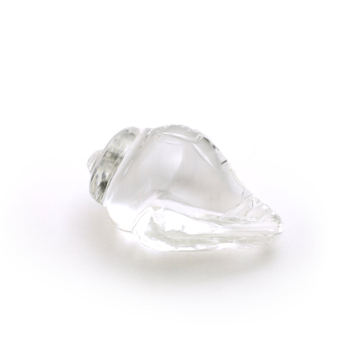 Prabhuji Spiritual Figurine - Miniature Conch Shell Shankha- Mystic Journey Path