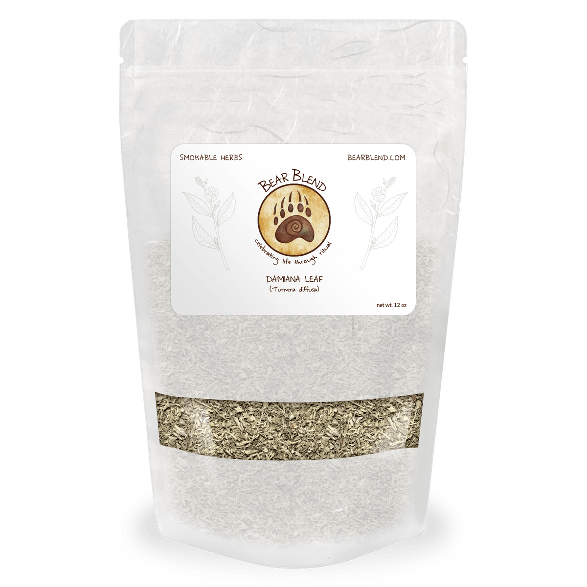 Damiana Leaf - Smokable Herbs - Mystic Journey Path