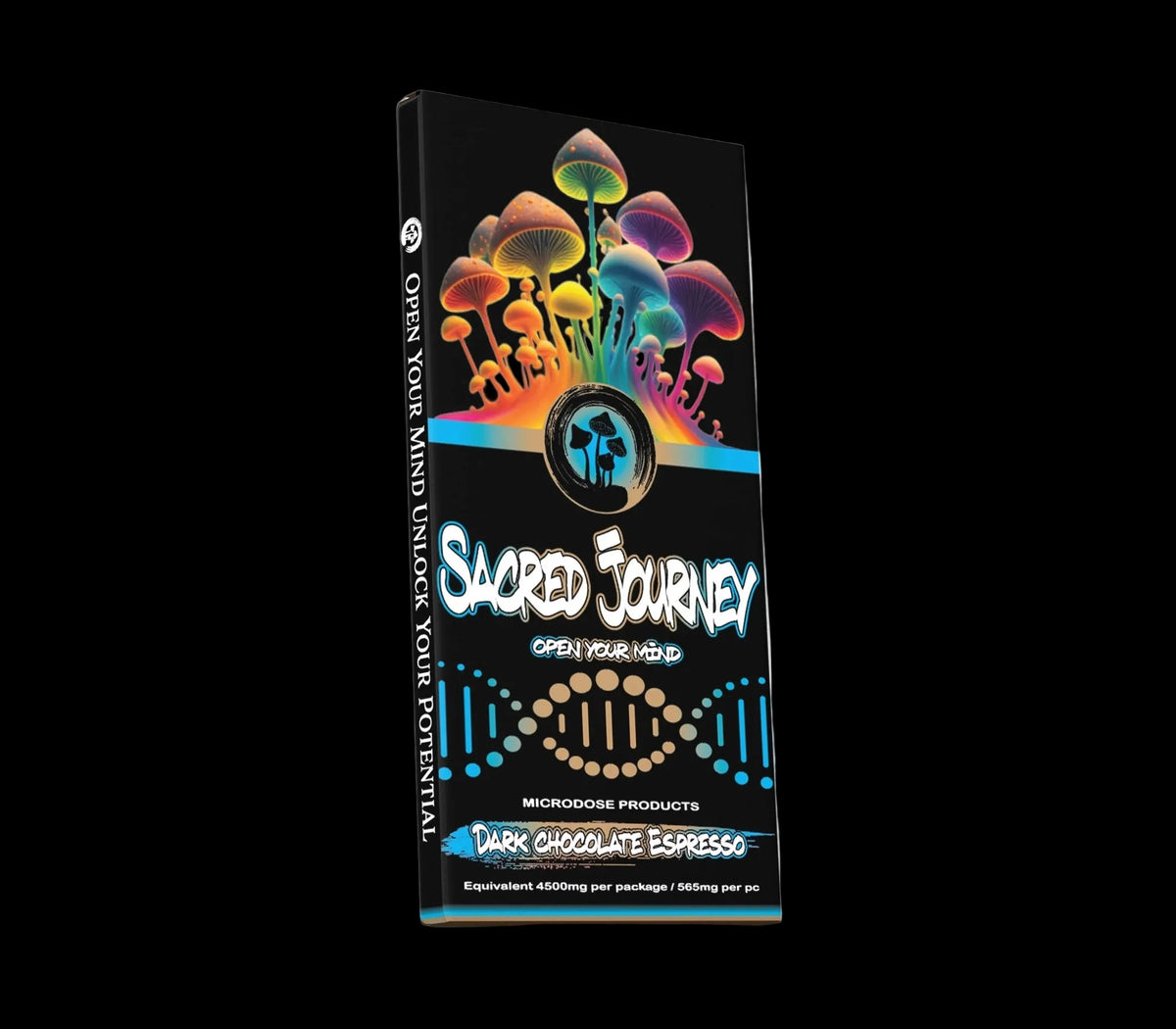 Dark Chocolate Bar – Espresso (Box of 6) - Mystic Journey Path
