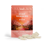 Delta 9 + CBD High Spectrum Hemp - 20 Peach Gummies - Mystic Journey Path