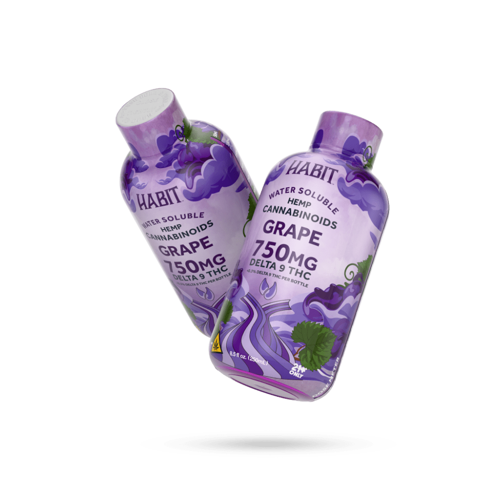 Delta 9 Hemp Syrup - Grape 750mg - Mystic Journey Path