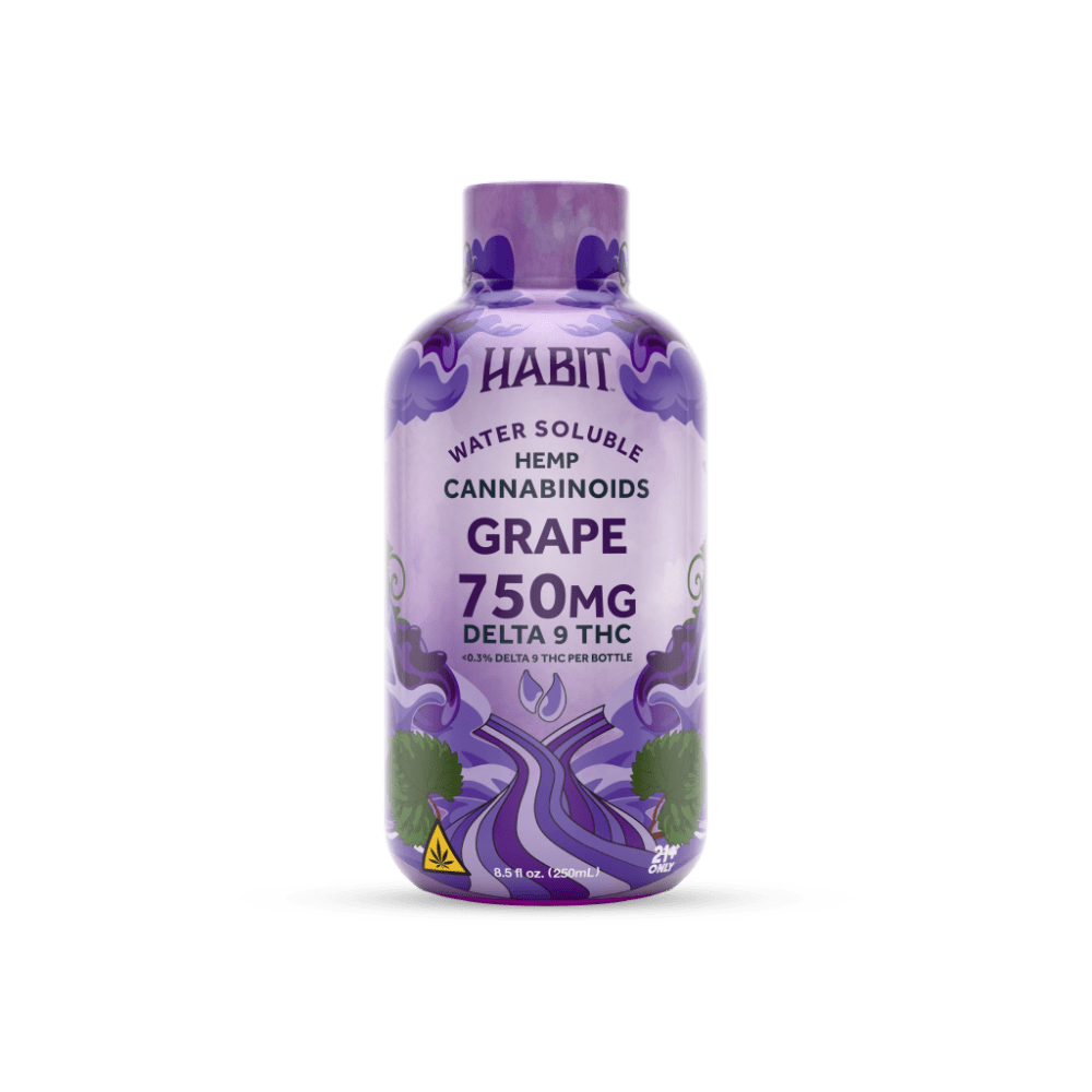 Delta 9 Hemp Syrup - Grape 750mg - Mystic Journey Path
