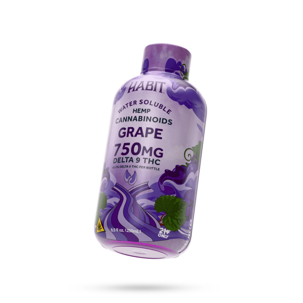 Delta 9 Hemp Syrup - Grape 750mg - Mystic Journey Path