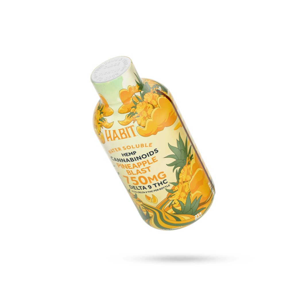 Delta 9 Hemp Syrup - Pineapple 750mg - Mystic Journey Path