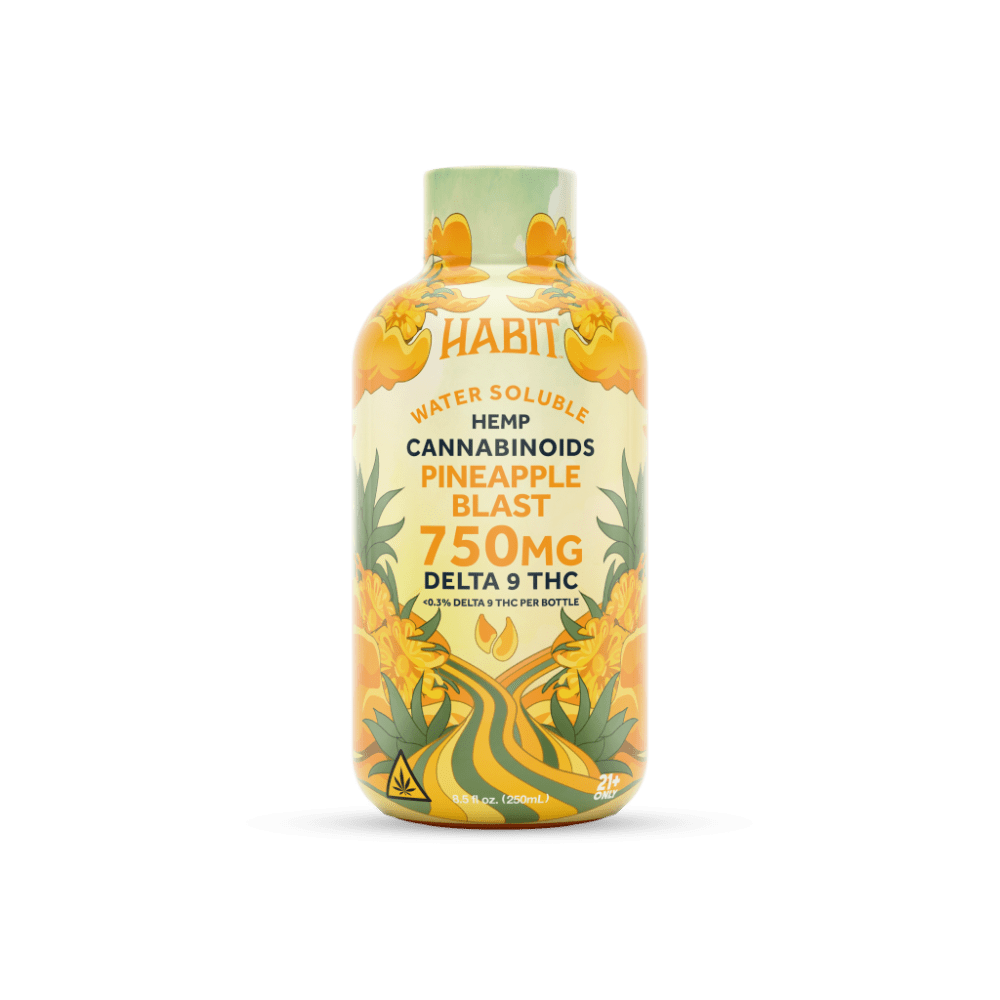 Delta 9 Hemp Syrup - Pineapple 750mg - Mystic Journey Path