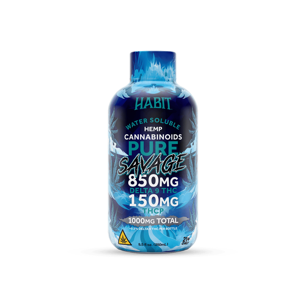 Delta 9 Hemp Syrup - Pure Savage 850mg - Box of 6 - Mystic Journey Path
