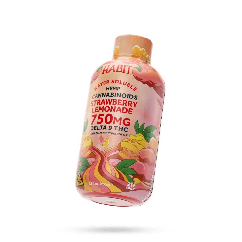 Delta 9 Hemp Syrup - Strawberry lemonade 750mg - Mystic Journey Path