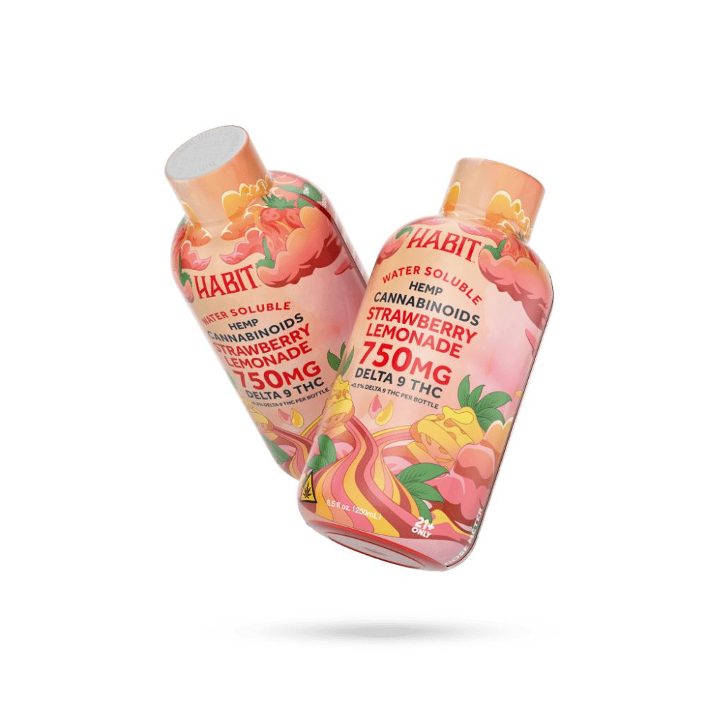 Delta 9 Hemp Syrup - Strawberry lemonade 750mg - Mystic Journey Path