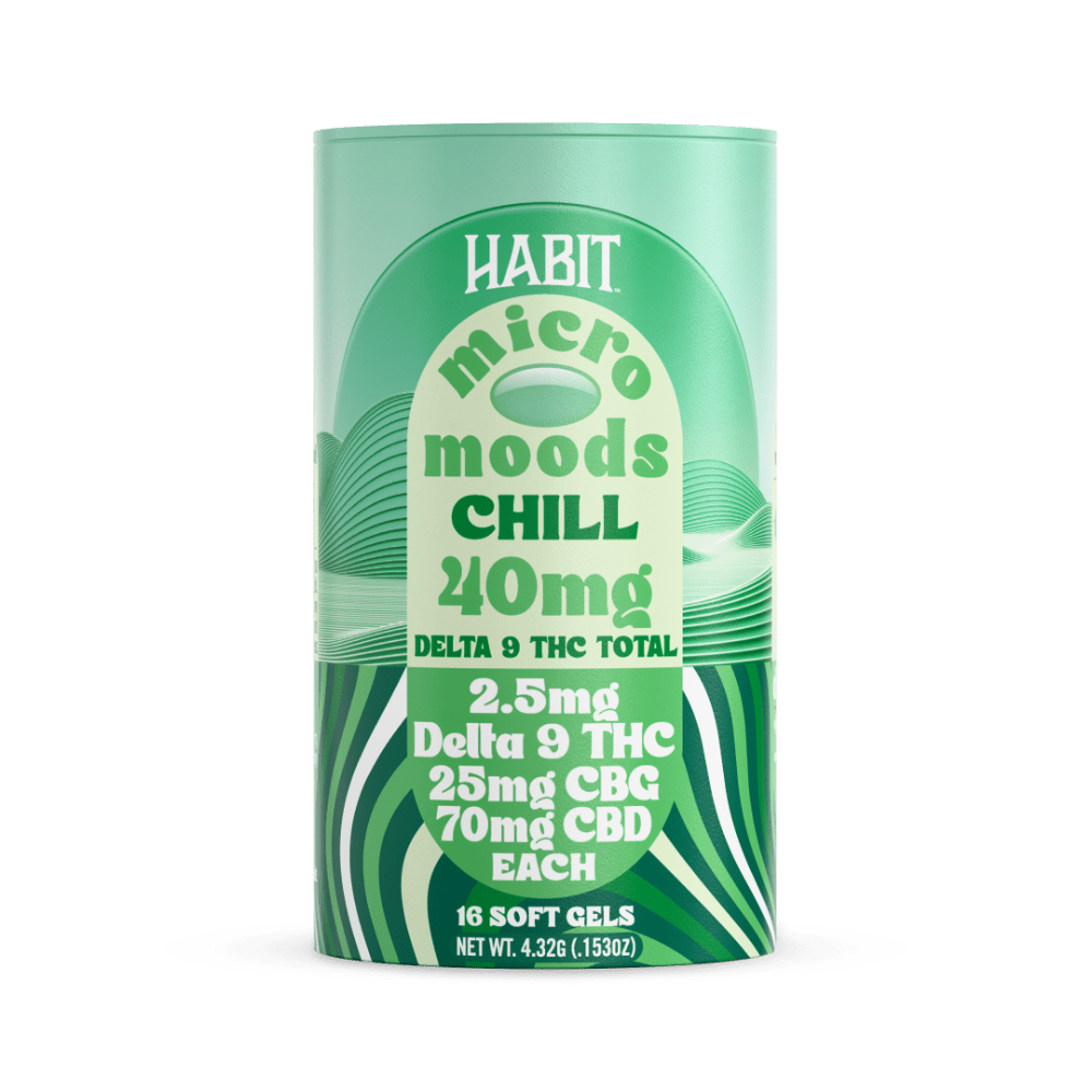 Delta 9 Micro Moods Soft Gel Tabs - Chill - 10pk display - Mystic Journey Pathv