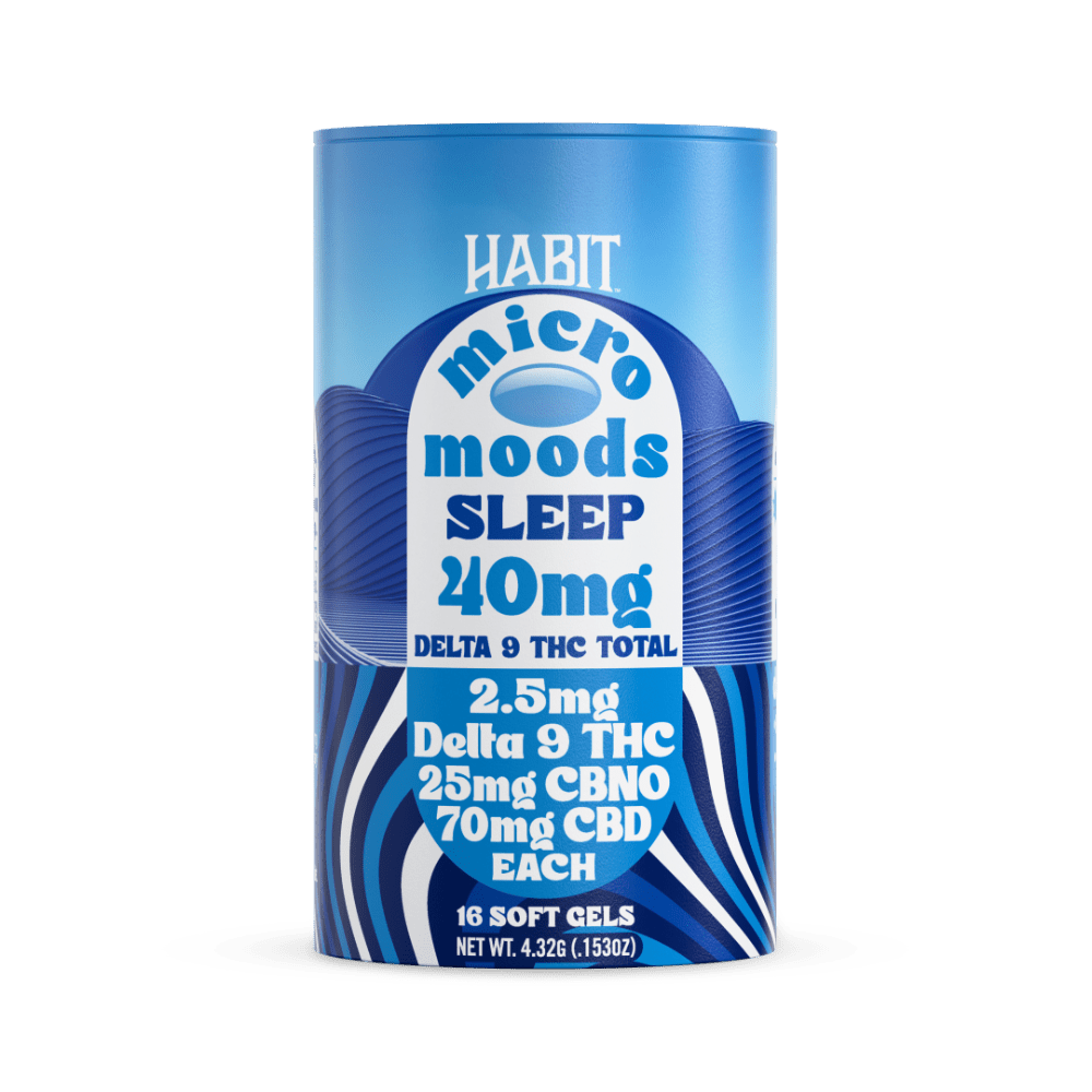 Delta 9 Micro Moods Soft Gel Tabs - Sleep - 10pk display - Mystic Journey Path