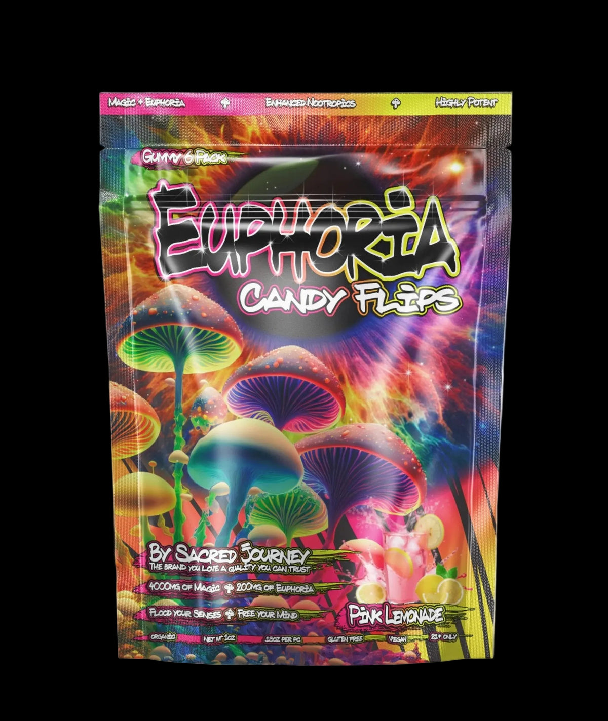 Euphoria Gummies – Pink Lemonade (6 ct) - Mystic Journey Path