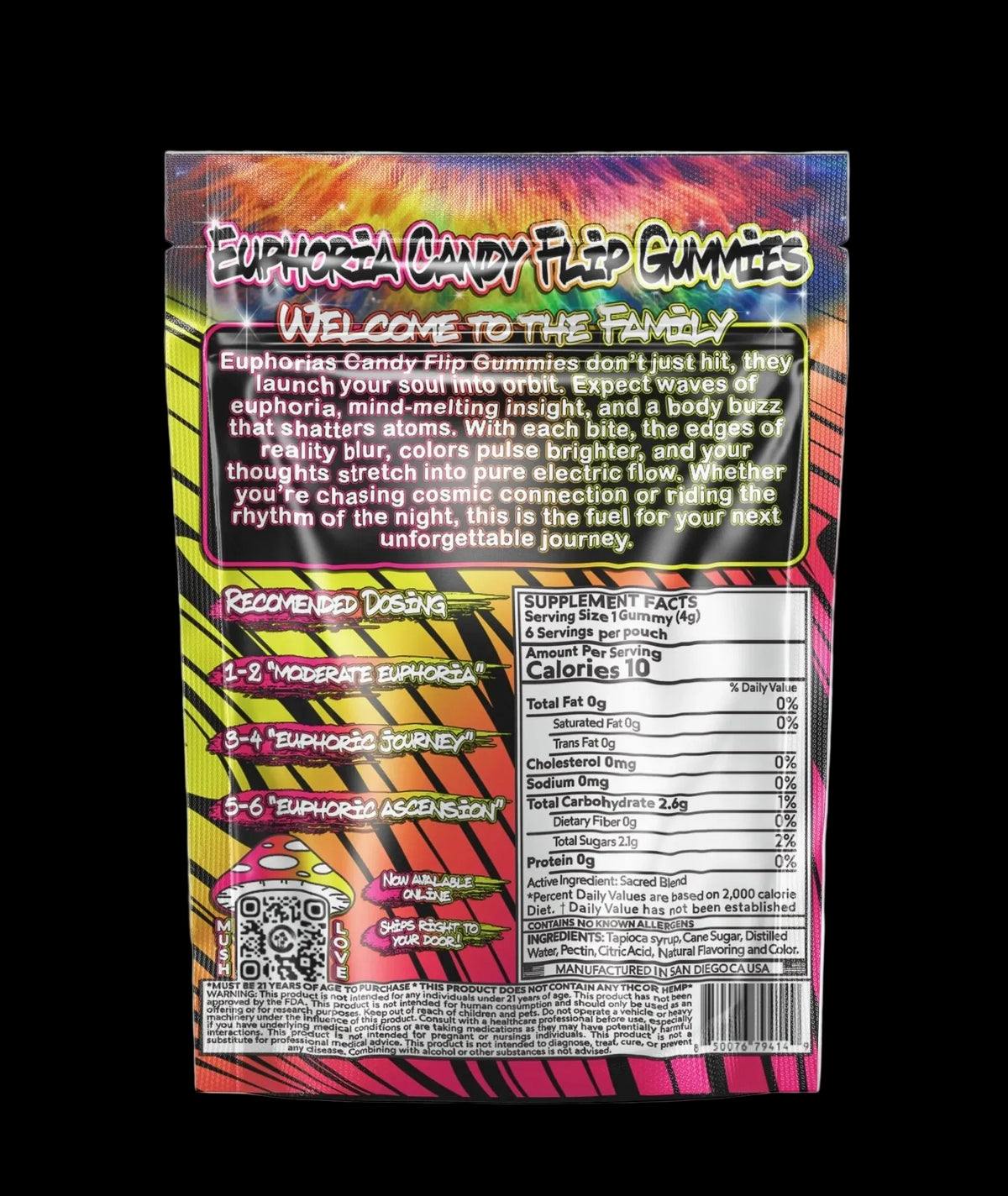 Euphoria Gummies – Pink Lemonade (6 ct) - Mystic Journey Path