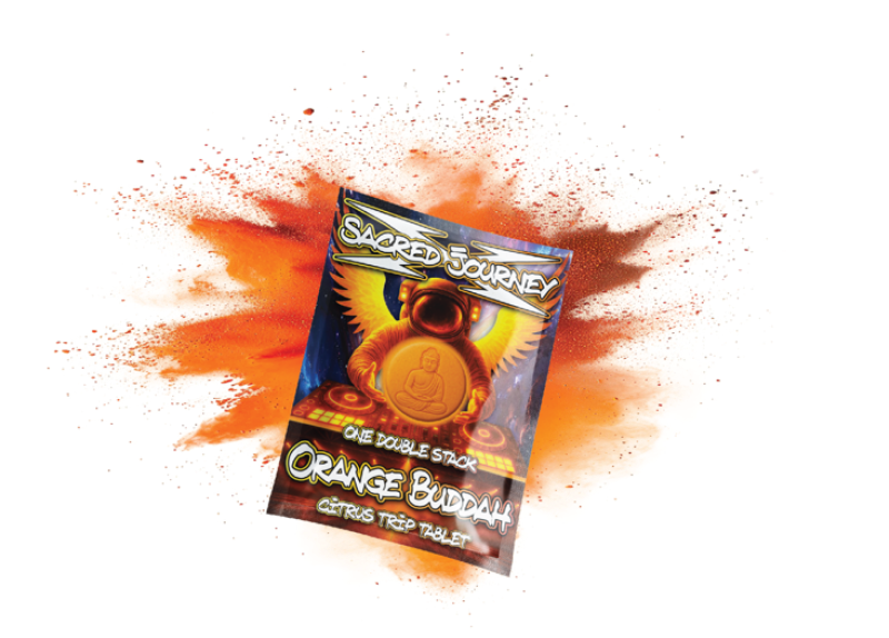 Flips Hippy Flips – Orange Buddahs - Citrus Trip Tablet - Tree Spirit Wellness