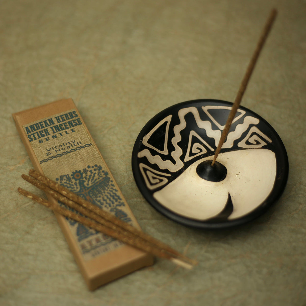Smudging Incense - Gentle - Andean Herbs Incense Sticks - Vitality & Health - Wholesale and Retail Prabhuji's Gifts  - Mystic journey Path