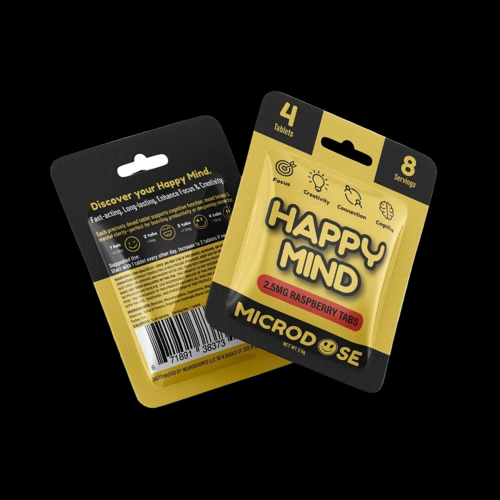 Happy Mind - 4ct Microdose - Box of 10 - Mystic Journey Path