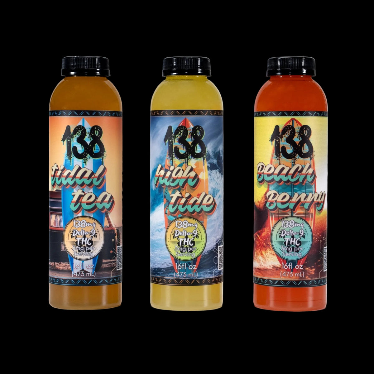 High Tide Classic Lemonade 138mg D9 SHELF STABLE - Mystic Journey Path