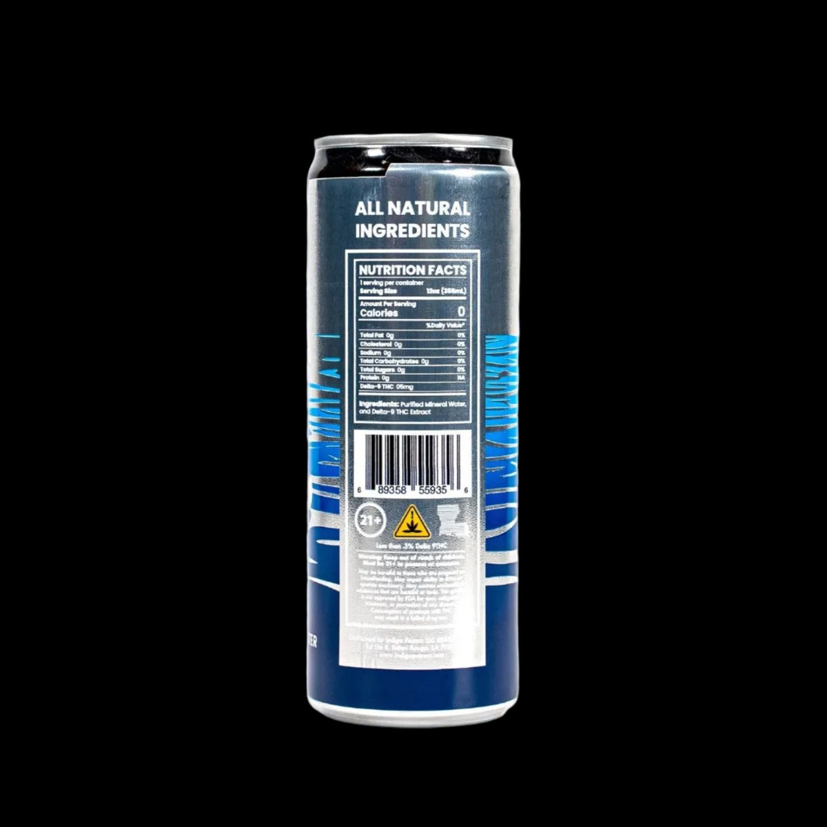 Indigo Drip 5MG THC Sparkling Mineral Water - Case of 24 - Mystic Journey Path