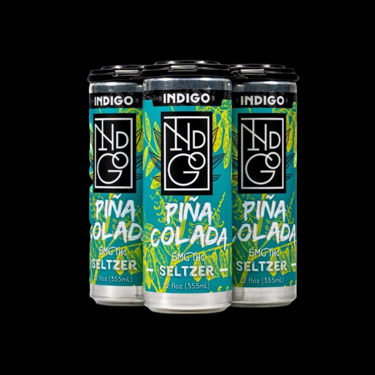 Indigo Seltzer Pina Colada 5mg - Case of 24 - Mystic Journey Path