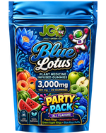 JGO Blue Lotus Infused Gummies - Party Pack - 30ct - Mystic Journey Path