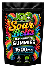 JGO Sour Rainbow Belts Gummies - 30ct - Mystic Journey Path