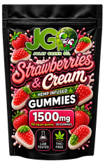 JGO Strawberries & Cream Gummies - 30ct - Mystic Journey Path