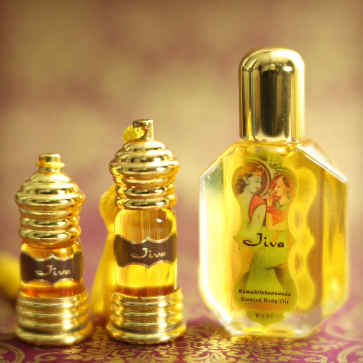 Prabhuji Attar Oil Jiva for Vitality - 3ml - Unisex - Mystic Journey Path
