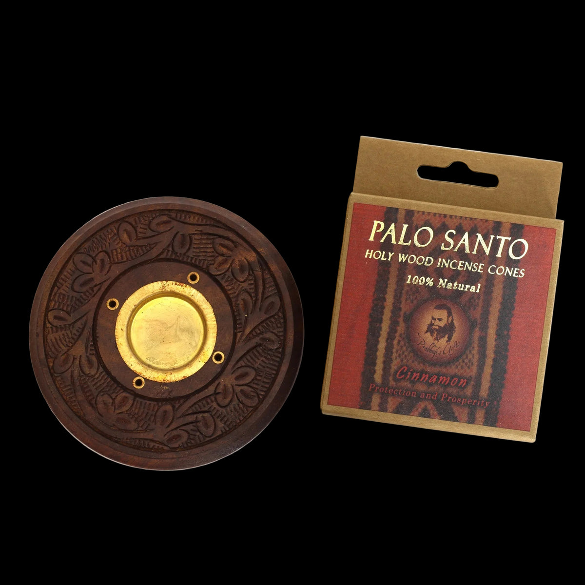 Kit - Palo Santo Cinnamon Cones with Burner  - Mystic Journey Path