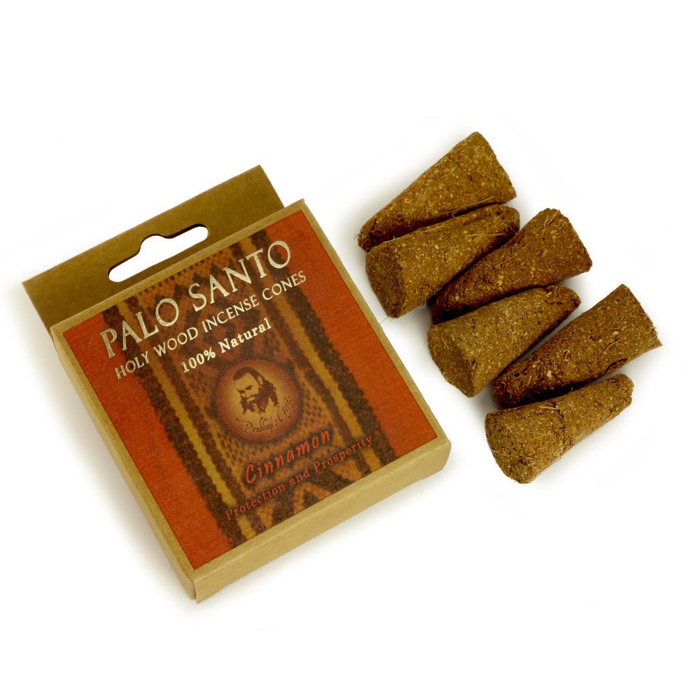 Kit - Palo Santo Cinnamon Cones with Burner   - Mystic Journey Path